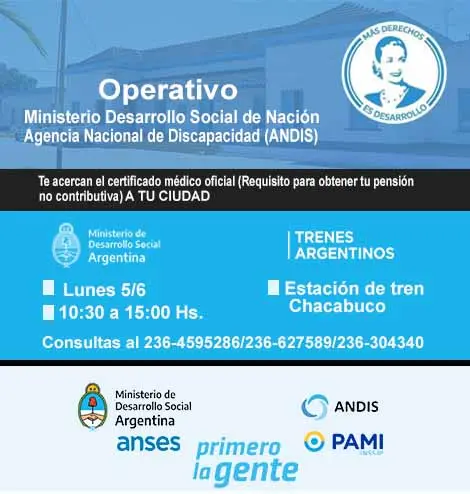 Operativo Lunes 5 junio