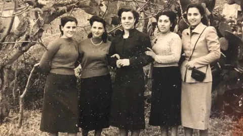 Juana Iannizzotto y amigas Italia