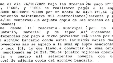 Caso Noroeste Tour