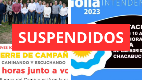 SUSPENDIDOS
